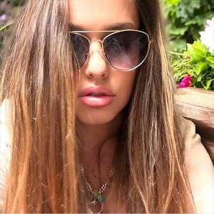 Tom Ford Gold Aviator Sunglasses